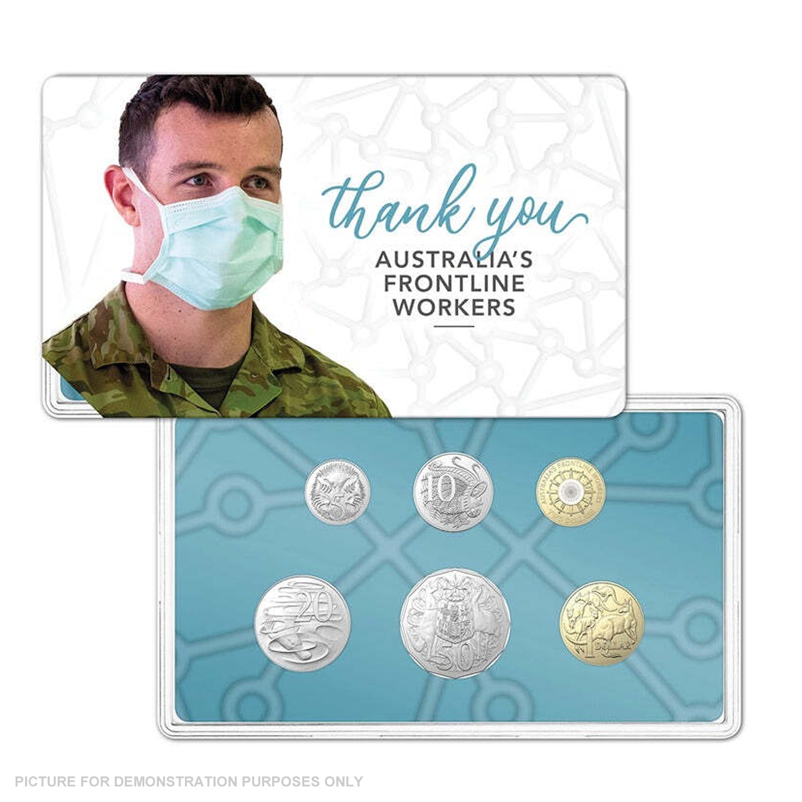 2022 Six Coin Uncirculated Year Set - Frontline Workers